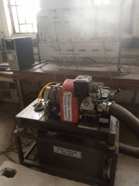 Engine test bed